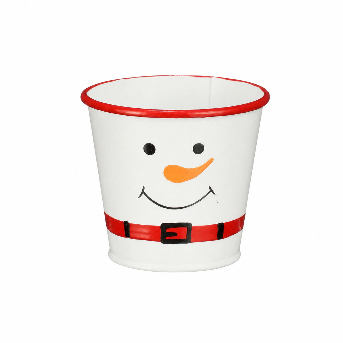 Bøtte/potteskjuler med julemotiv