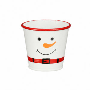 Bøtte/potteskjuler med julemotiv