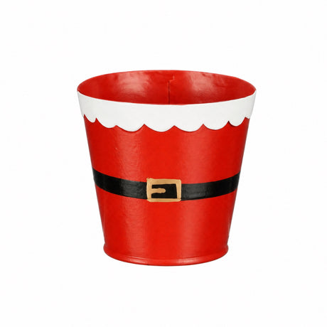 Bøtte/potteskjuler med julemotiv