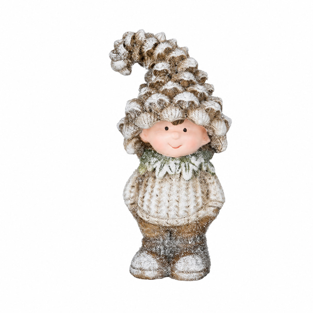 Vinterbarn med kongleluer