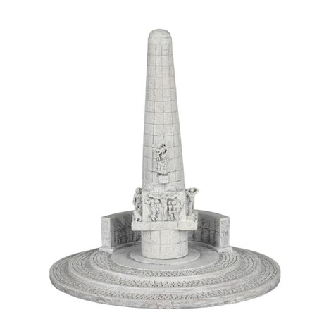 LuVille Monument op de dam til miniature landskab