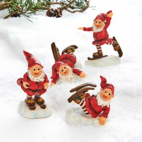 Skovnisse på ski