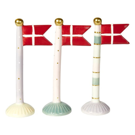 Flag 19 cm højt