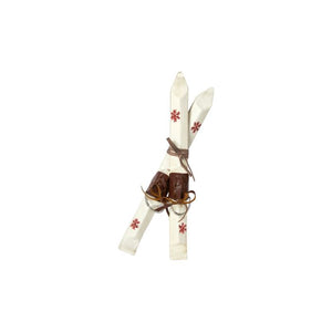 Ski til dekoration 23 cm lange
