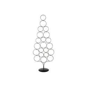 Juletre i svart metall 122 cm høyt fra Speedtsberg