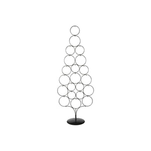 Juletre i svart metall 122 cm høyt fra Speedtsberg