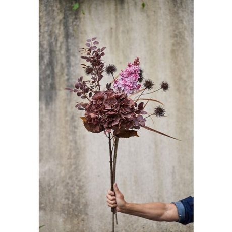 Hortensia Stilk støvet lilla 