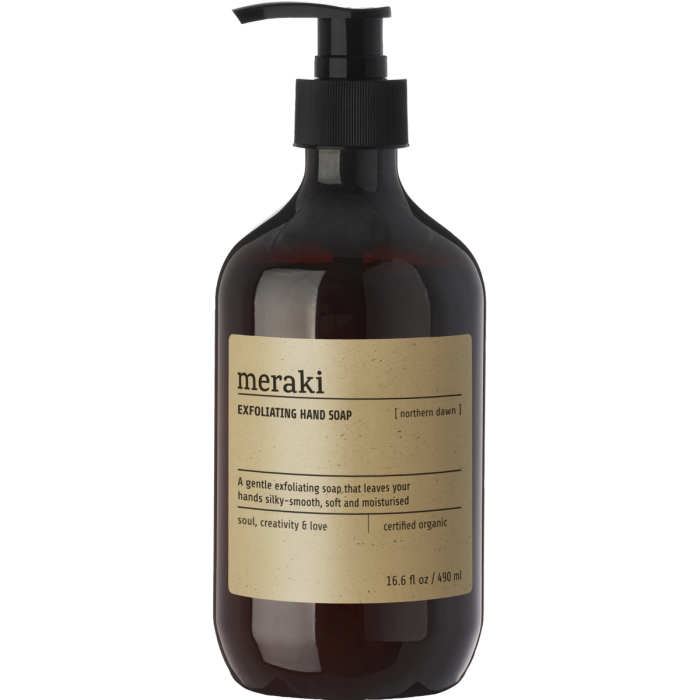 Meraki Exfoliating Håndsæbe Northern dawn
