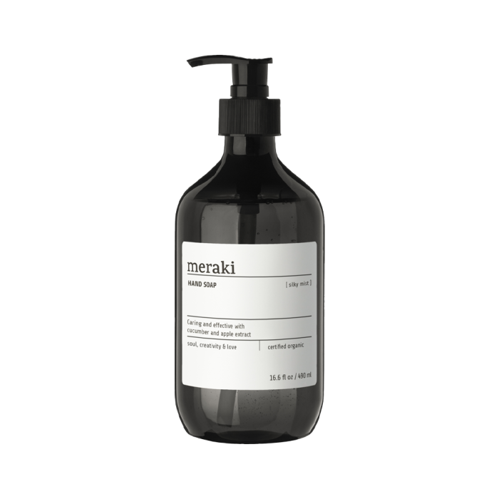 Meraki håndsæbe Silky Mist 490 ml økologisk