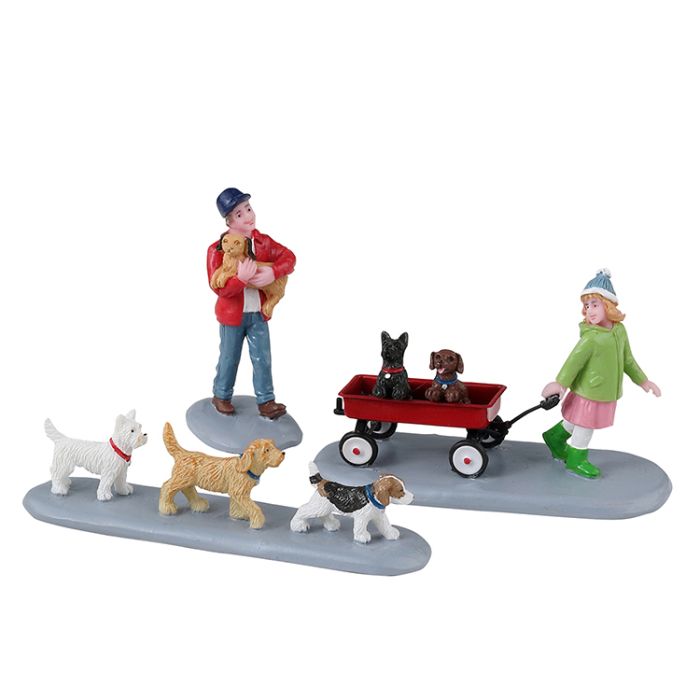 Puppy Parade Set Of 3
