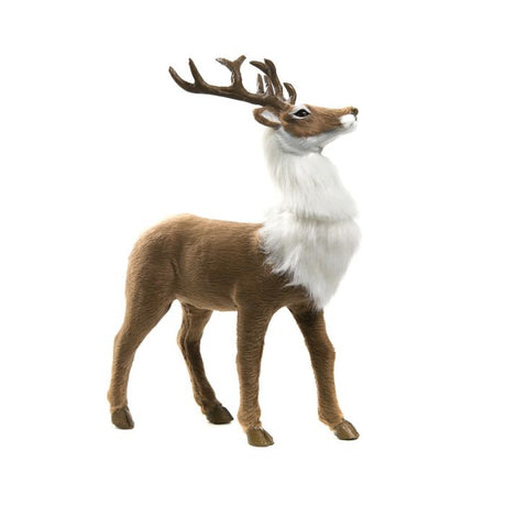 Hjort brun og hvid 30 cm