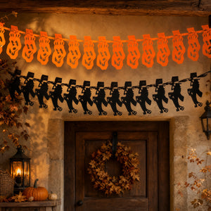 Halloween papirguirlande