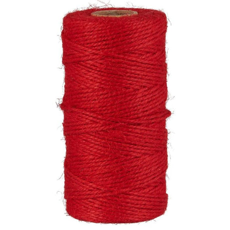 Jutegarn rød 100 m