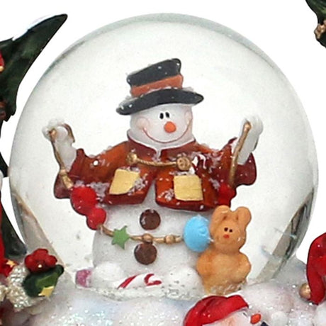 Snekugle Julemanden i sneen