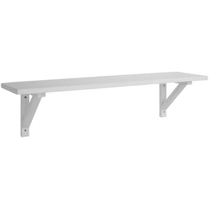 Hylde Gilleleje med 2 hyldeknægte 80 cm lang fra Ib Laursen