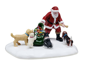 Dog Park Christmas figur til julelandskabet fra Lemax