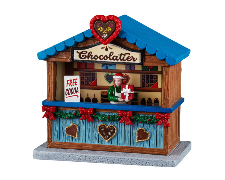 Chocolatier bod til juleby fra Lemax