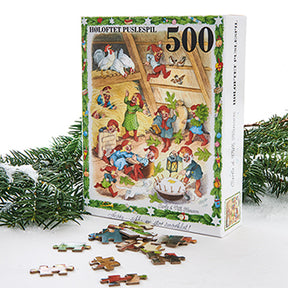 Vilhelm Hansen puslespill med 500 brikker og julemotiv