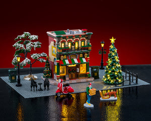 Mario's Pizzeria & Bistro startsæt til juleby fra Lemax