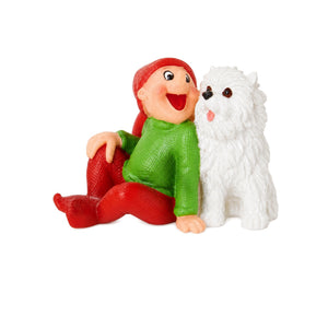Brammingnisse med hund