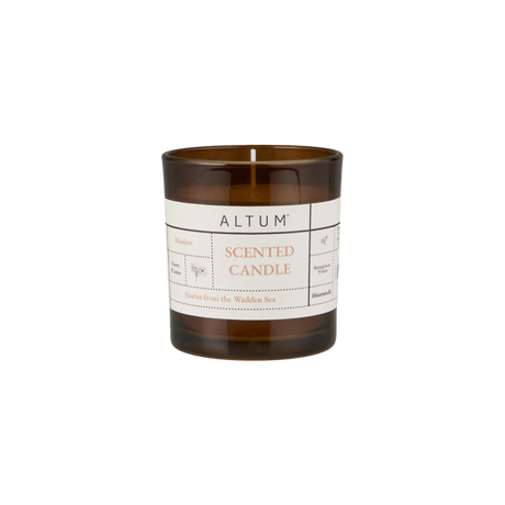Ib Laursen ALTUM Meadow duftlys i brunt glas