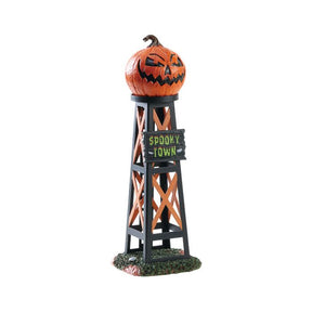 Evil Pumpkin Water Tower Halloween pynt