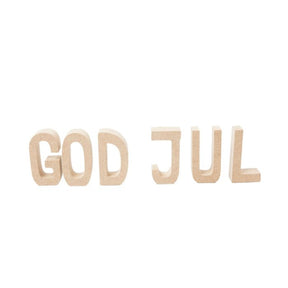 God jul bogstaver