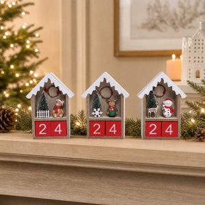 Julekalender i tre med nedtelling