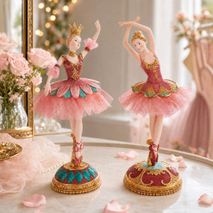 Ballerina med tyllskjørt 27 cm høy
