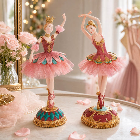 Ballerina med tyllskjørt 27 cm høy