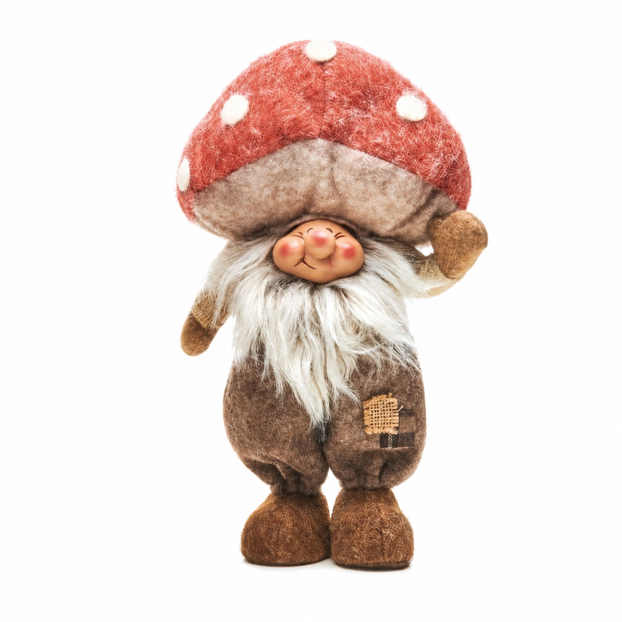 Skovnisse med svampehat