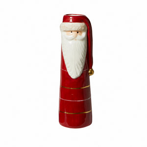 Vase med julenisse 17 cm høy