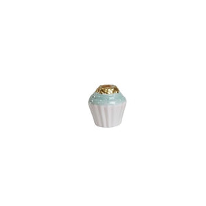 Lysestake til telys, muffinsformet, 7 cm høy