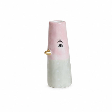 Vase and 10 cm lyserød