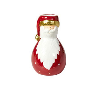 Vase julenisse med lue 15 cm høy