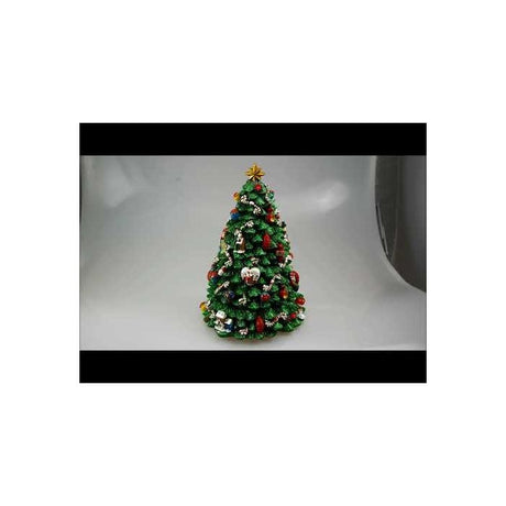 Spilledåse Juletræ 23 cm højt