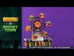 Jumping Jacks Ferris Wheel pariserhjul til Halloween udsmykning