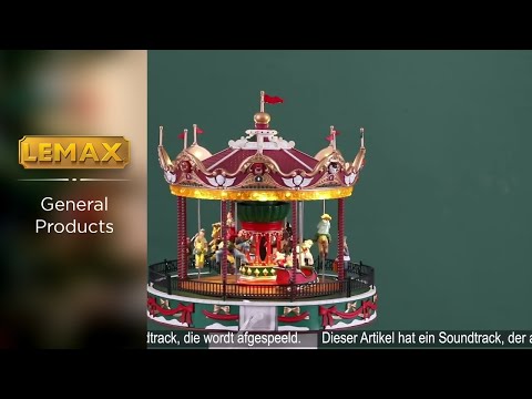 Santa Carousel Julekarrusel fra Lemax